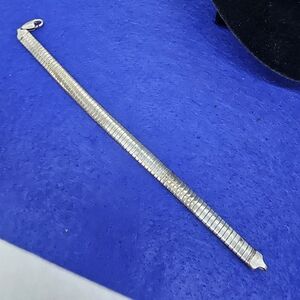 Sterling Silver Omega Bracelet